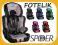 FOTELIK SAMOCHODOWY CARETERO SPIDER + ORGANIZER!!!