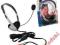 SŁUCHAWKI Z MIKROFONEM I REGULACJĄ GŁOŚNOŚCI