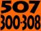 507-300-308 ==== NUMER ORANGE 10 ==== 507-300-308