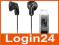 Słuchawki SONY douszne MDR-E9LPB BLACK NOWE FV !