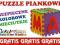 Bezpieczne, wytrzymałe PUZZLE PIANKOWE + GRATIS