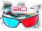 bl5a Okulary 3D Anaglify RED CYAN Mocne MODEL 2012