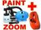 KOMPRESOR PAINT ZOOM PISTOLET + PRZEDŁUŻACZ 15m