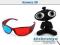 NOWOŚĆ KAMERA INTERNETOWA 3D ONLINE + OKULARY HIT