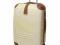 Walizka podróżna Dielle kolor ecru - duża