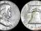 USA, 1/2 $ 1958 D, Benjamin Franklin, Ag