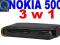 3w1 GT EXCLUSIVE CASE NOKIA 500 + 2 x FOLIA