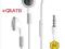 SŁUCHAWKI IPOD IPHONE 3G BIAŁE Z MIKROFONEM