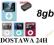 8GB Odtwarzacz MP4 MP3 k+SŁUCHAWKI CREATIVE EP-630