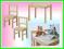 IKEA ZESTAW dla DZIECI SERII* SVALA * stół krzesło