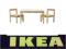 Ikea LATT Stolik dziecięcy+2 krzesła + katalog***