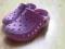 klapki NOWE ROZMIAR 25-26 / fioletowe DŁ.WKŁ 16 cm