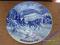 ECHT KOBALT Talerze ozdobne 1985 rok FINE CHINA !!