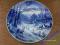 ECHT KOBALT Talerze ozdobne 1983 rok FINE CHINA !!