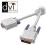 Kabel DVI 24+5 - VGA D-SUB VIVANCO DUAL LINK HQ