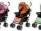 Wózek CARETERO SPACER 2012+folia+przykrycie_kubek!