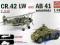 Italeri 10-501 CR.42 LW and AB41 Autoblinda