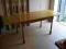 Mocny stabilny stół drewniany blat 78x200 wys. 75