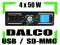 REWELACYJNE DALCO DL 635 4x50W MP3 WMA USB SD