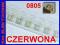 Dioda LED SMD 0805 czerwona 21mcd [10 sztuk] #E06