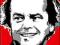 JACK NICHOLSON ::: obraz na płótnie 50x70 cm :::