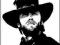 CLINT EASTWOOD ręcznie malowany 60x60 ::: POP ART
