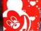 Piękny czerwony portfel Myszka Miki Disney