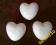 SERDUSZKA, SERCA, STYROPIANOWE 4 CM