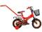 ROWER ROWEREK DZIECIĘCY 4BIKE TOBY 12 + KIJEK KOSZ