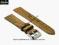 PASEK DO ZEGARKA 20 mm DILOY P347.20.8    BRĄZOWY