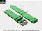 pasek do zegarka 18 mm DILOY P265.18.11 ZIELONY