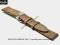 PASEK DO ZEGARKA 20 mm DILOY P346.20.2    BRĄZOWY