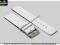 PASEK DO ZEGARKA 20 mm DILOY 327.20.22  BIAŁY (1)