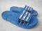 ADIDAS Klapki PIANKA niebieskie rzep 33/21cm NOWE