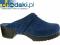 -30% *DEEP BLUE* CHODAKI DREWNIAKI SKÓRA ZAMSZ 39