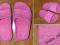 RÓŻOWE KLAPKI NA BASEN - 24/25