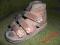 Sandałki profilaktyczne ortoprdyczne 21 róż 13cm