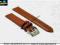 PASEK DO ZEGARKA 18 mm DILOY 302.18.3  BRĄZOWY