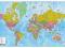 Mapa świata polityczna (ang.) - plakat 61x91,5 cm