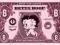Betty Boop (Dollar) - plakat 61x91,5 cm