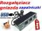 Rozgałęźnik rozdzielacz 3 gniazda zapalniczki +USB