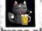 Naszywka BEER CAT