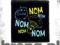 Naszywka NOM NOM NOM... 02