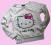 NEXT śliczna BLUZA z HELLO KITTY w GROCHY 8 L