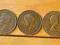 3 x 1 penny 1936 '38 '61