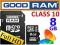 8GB KARTA MICROSD GOODRAM MICRO CLASS 10 SDHC + AD