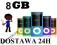 8GB Odtwarzacz MP4 MP3 dyktafon po ładowarka PL