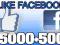 5000+500 LIKE IT-FANI FACEBOOK-FB FANS*od firmy FV