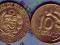 PERU /KM-245.2/ 10 CENTAVOS 1973 r.Roślina