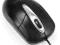 Mysz optyczna USB, 800 dpi, 3 przyciski i rolka